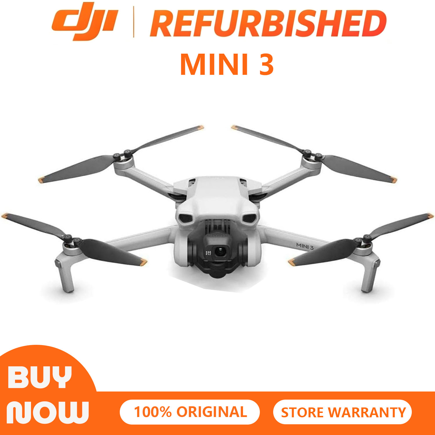 Refurbished Used DJI Mini 3 Dr - Drone Gimbal 3 Axis review and price