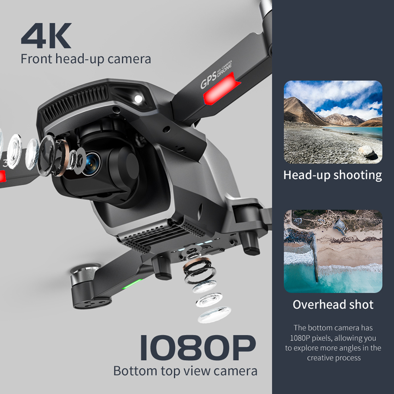 L106 Pro 3 Drone 5G WIFI FPV F - Drone Gimbal 2 Axis review and price
