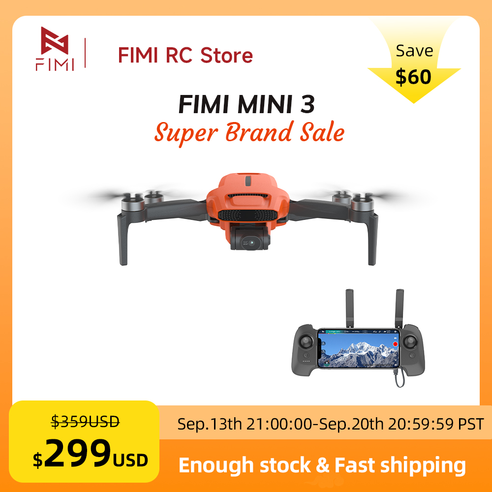 FIMI MINI 3 Camere Drone 4K 60 - Drone Gimbal 3 Axis review and price