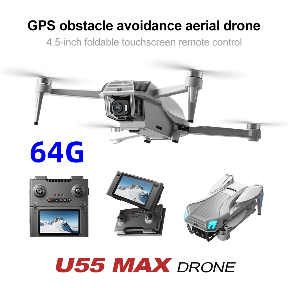 NCZOBOE U55 RC Drone HD Dual C - Drone Gimbal 2 Axis review and price